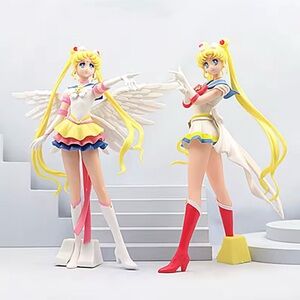 Sailor Moon Figurine Set with Wings
